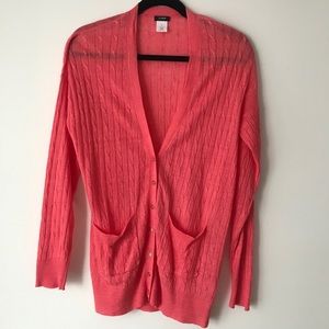 J.Crew linen cardigan